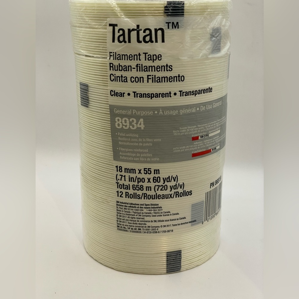 Tartan tape lots of 11 -60 yards each